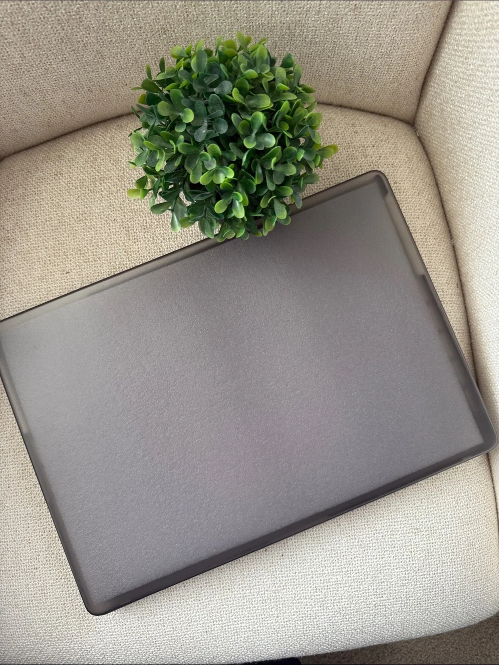 Black Transparent MacBook Cover for 16” MacBook/laptop - Universal Fit